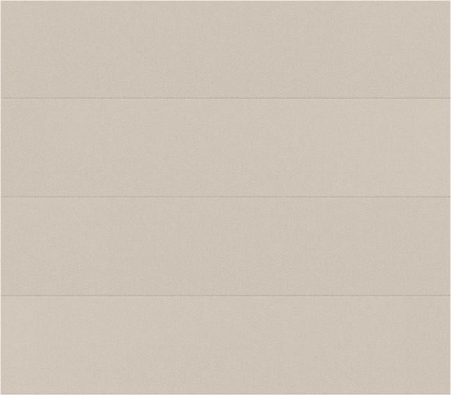 Modern Flush Panel - Hurricane Rated in Almond (single-car size)