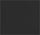 Modern Flush Panel - Hurricane Rated in Black (single-car size)