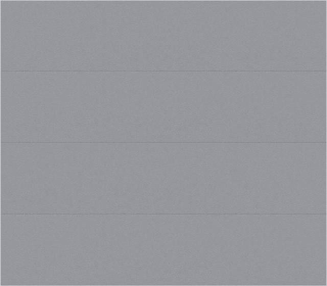Modern Flush Panel - Hurricane Rated in Gray (single-car size)
